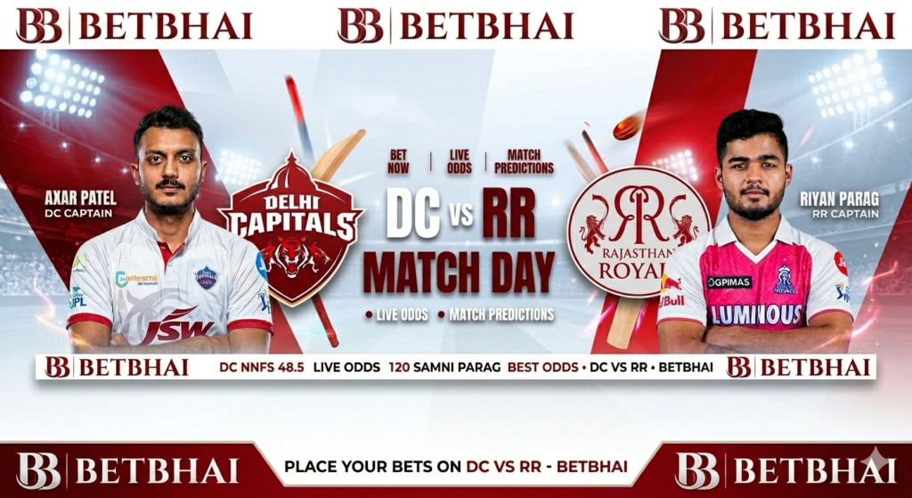 dc vs rr dream11 team prediction ipl 2026 bet on betbhai